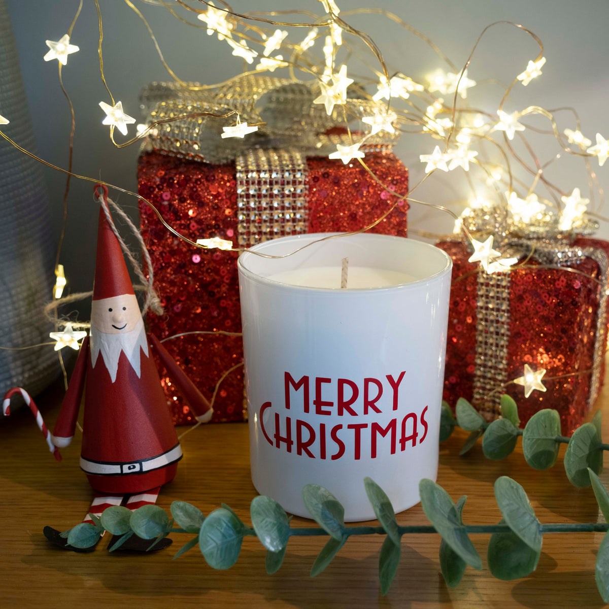 Luxury Christmas candle limited edition winter wonderland fragrance