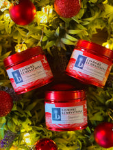 Load image into Gallery viewer, Shimmering Spruce - 8 oz tin Christmas red tins