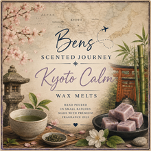 Load image into Gallery viewer, Bens scented journey - Kyoto Calm wax melts