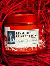 Load image into Gallery viewer, Winter Wonderland - 8 oz Tin Christmas red tins