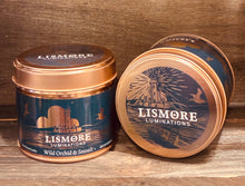 Load image into Gallery viewer, Wild Orchid &amp; Sea salt rose gold tin candle