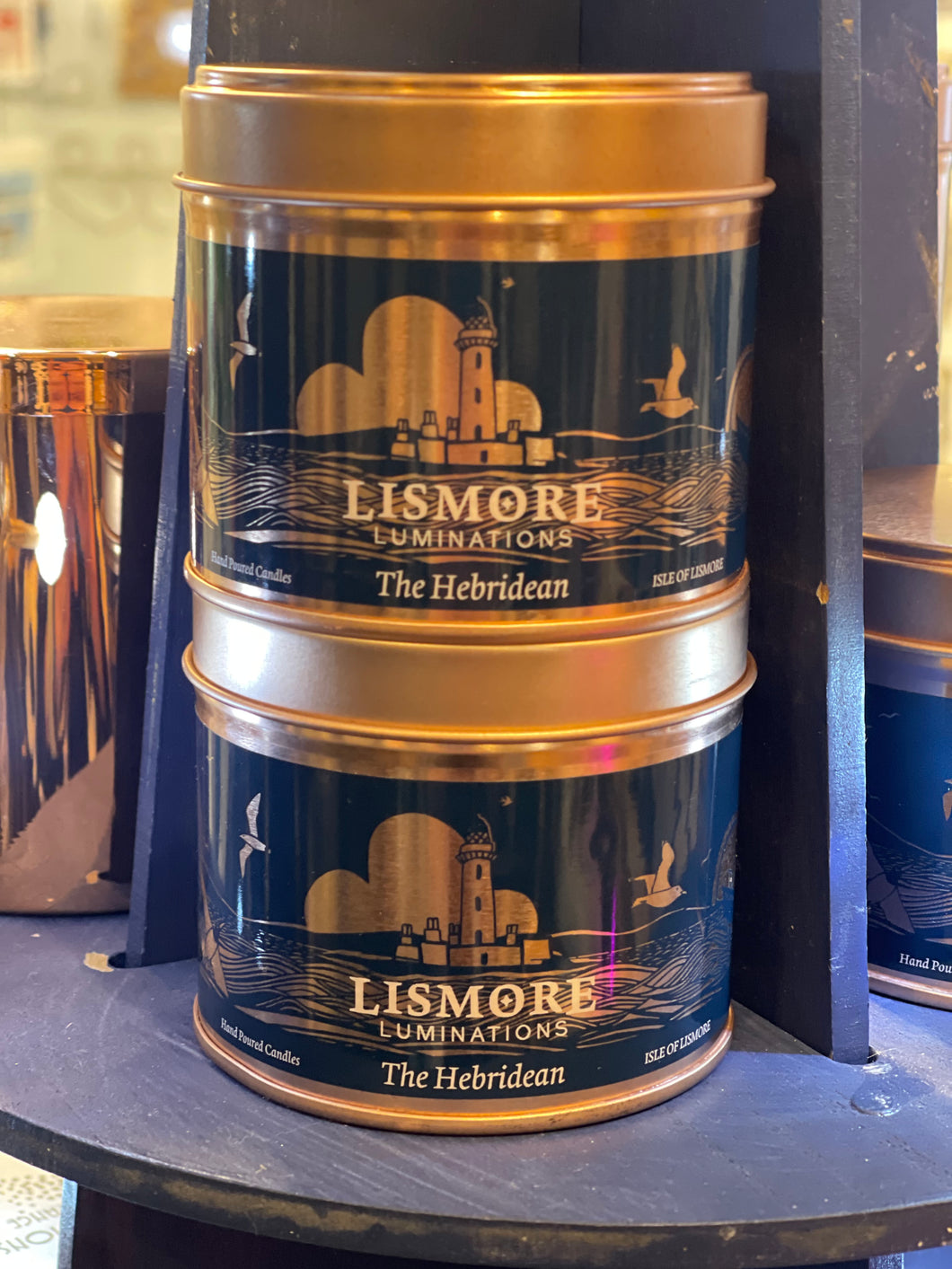 The Hebridean- rose gold tin candle