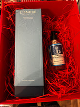 Load image into Gallery viewer, Christmas gift box - rock salt and driftwood luxury diffuser &amp; matching hand wash Christmas red gift box