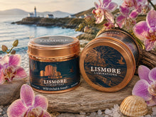 Load image into Gallery viewer, Wild Orchid &amp; Sea salt rose gold tin candle