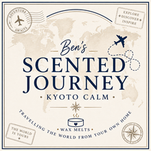 Load image into Gallery viewer, Bens scented journey - Kyoto Calm wax melts