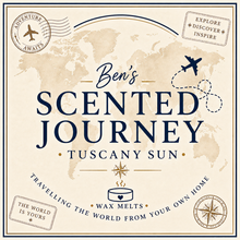 Load image into Gallery viewer, Bens Scented journey - wax melts - Tuscany Sun