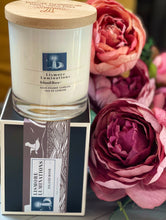 Load image into Gallery viewer, Luxury Glass candle with engraved lid- Island Rose
