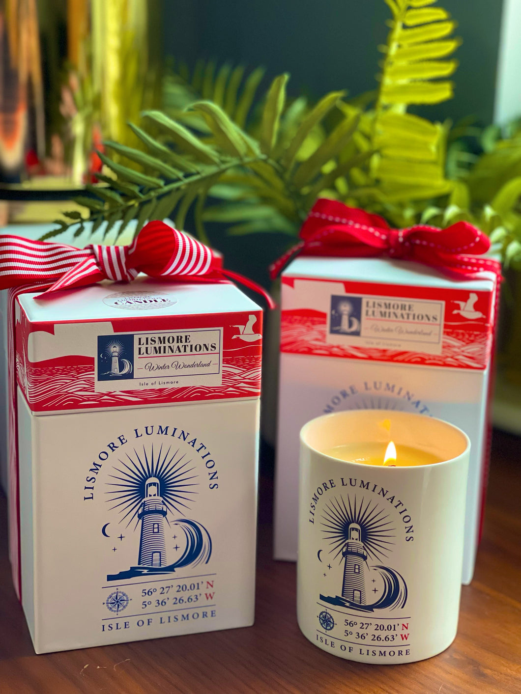 SOLASTA delux range - winter wonderland candle