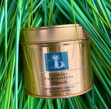 Load image into Gallery viewer, Fernweh - rose gold 8oz tin candle